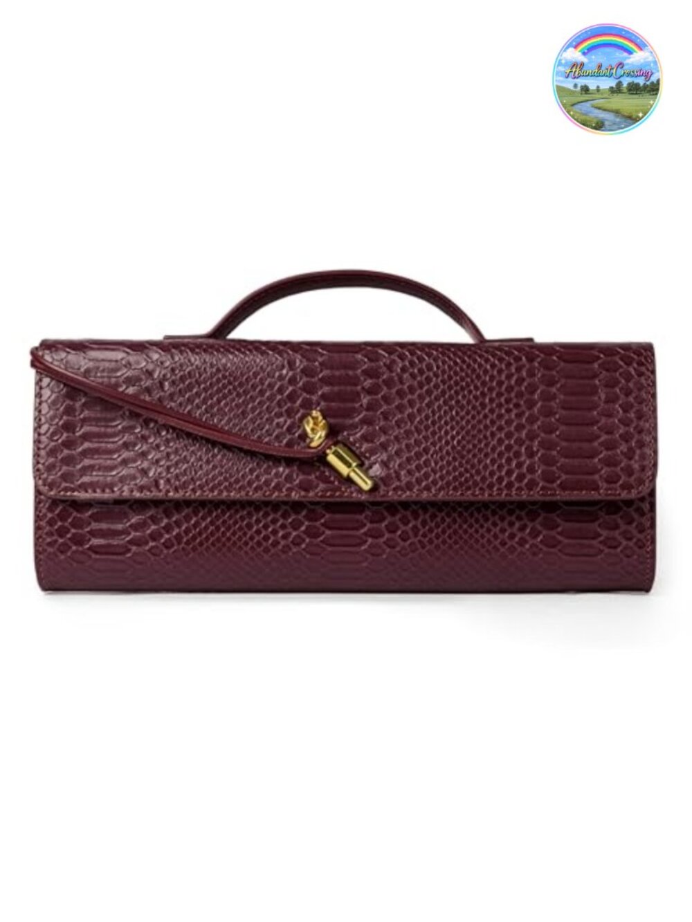 Woven Vegan Leather Evening Clutch Crossbody Bag Suede Purse